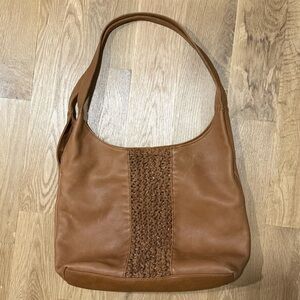 Thee Sak Camel Colored Leather Purse